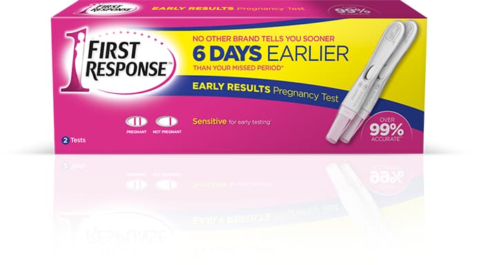 First Response Early Result Pregnancy Test - 2 Tests — image 1 of 1