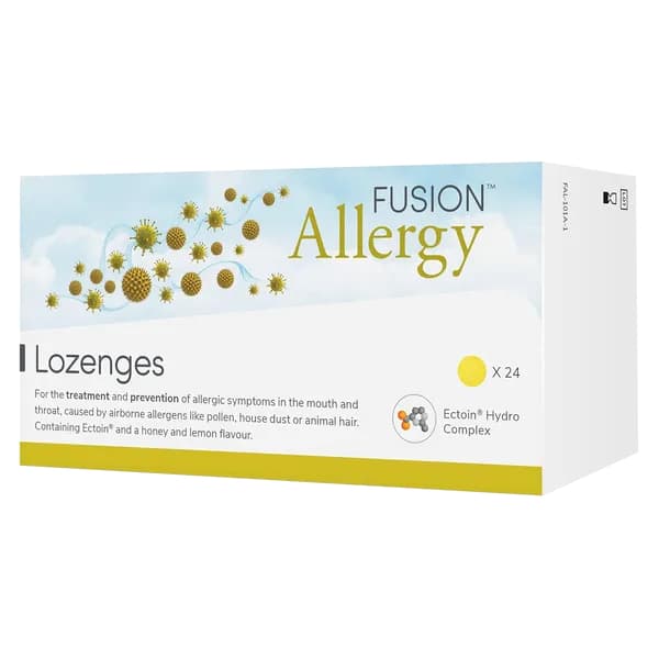 Fusion Allergy Lozenges Honey & Lemon Flavour - 24 Lozenges — image 1 of 1