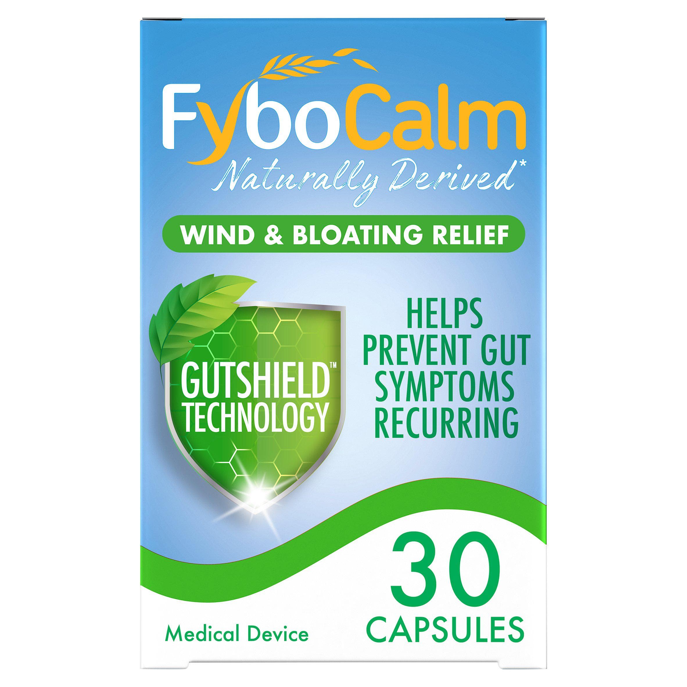 FyboCalm Wind & Bloating Relief Capsules - 30 Capsules — image 1 of 1