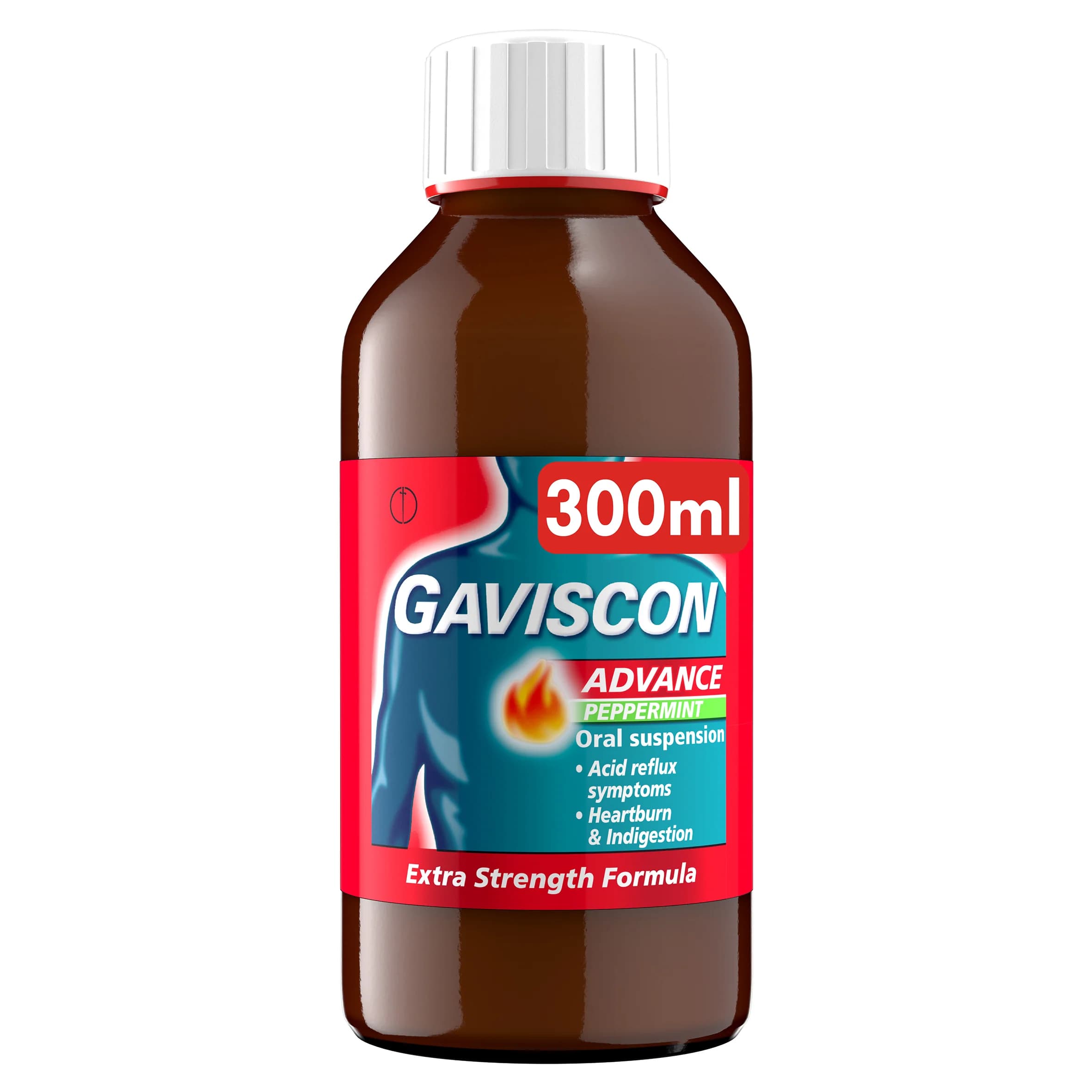Gaviscon Advance Peppermint Suspension - 300ml — image 1 of 1