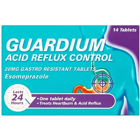 Gaviscon Guardium 20mg Tablets - 14 Tablets - photo 1 of 1