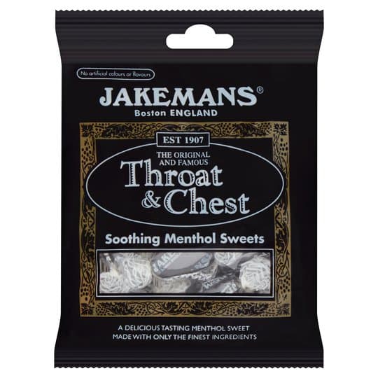 Jakemans Throat & Chest Menthol Sweets 100g — image 1 of 1