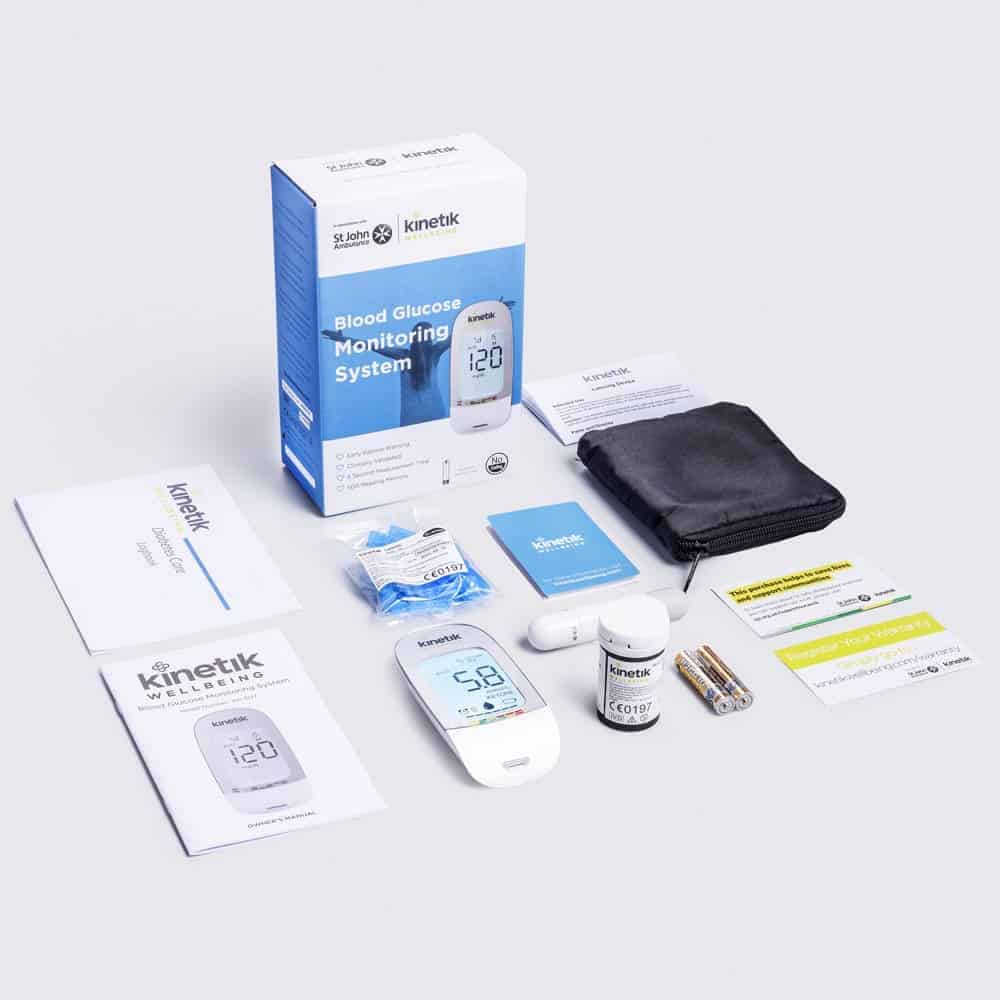 Kinetik Blood Glucose Monitoring System (WARNING: Included test strips have expired) - photo 1 of 1