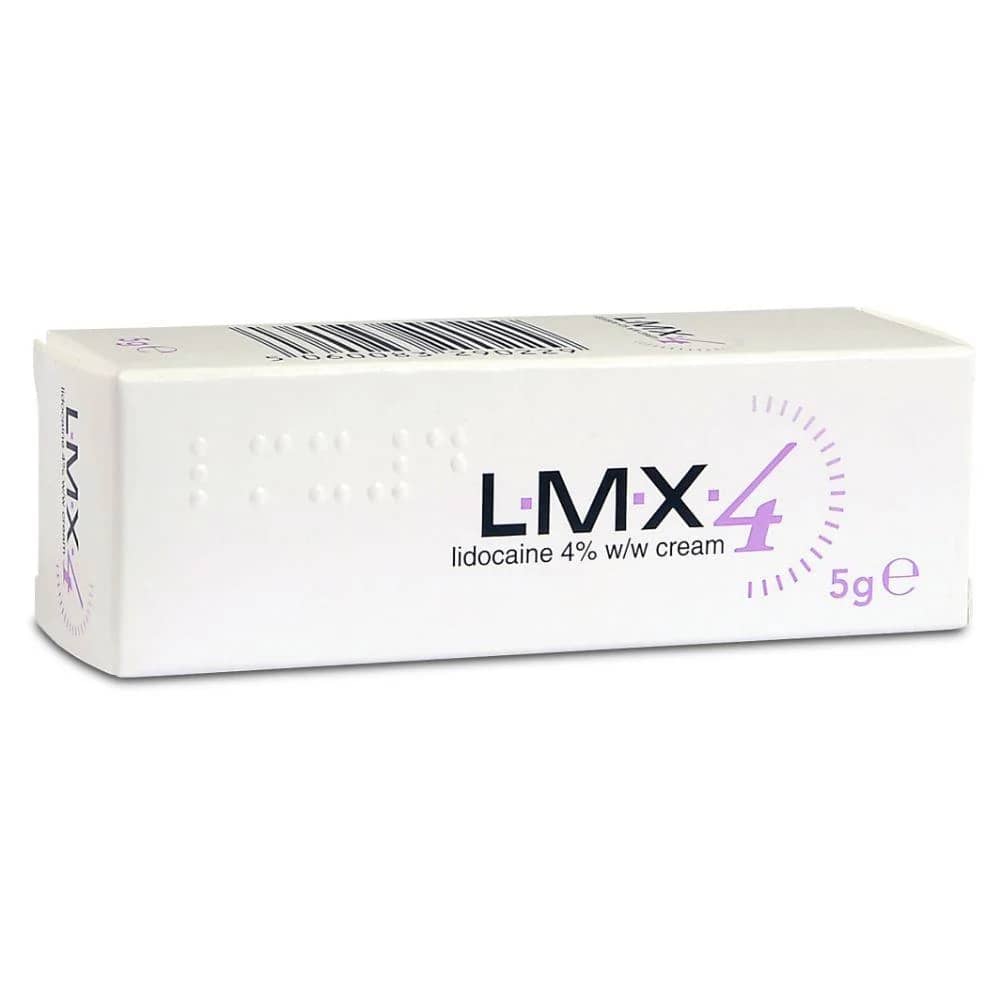 LMX4 Lidocaine 4% Cream - 5g - photo 1 of 1