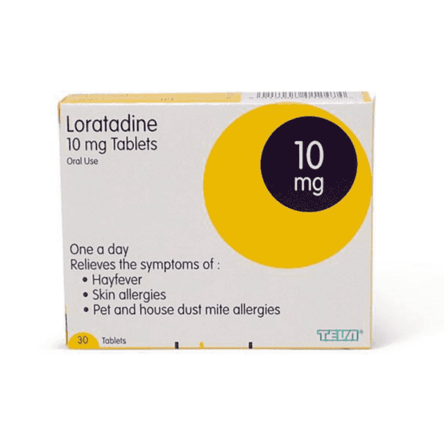 Loratadine 10mg - 30 Tablets