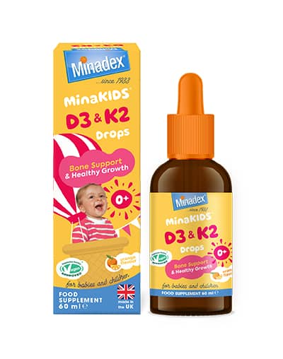 MinaKIDS D3 & K2 Drops - 60ml - photo 1 of 1