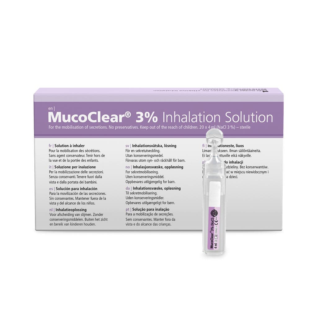 MucoClear 3% Inhalation Solution Ampoules - 20 Pack — image 1 of 1