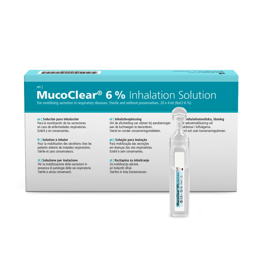 MucoClear 6% Inhalation Solution Ampoules - 60 Pack — image 1 of 1