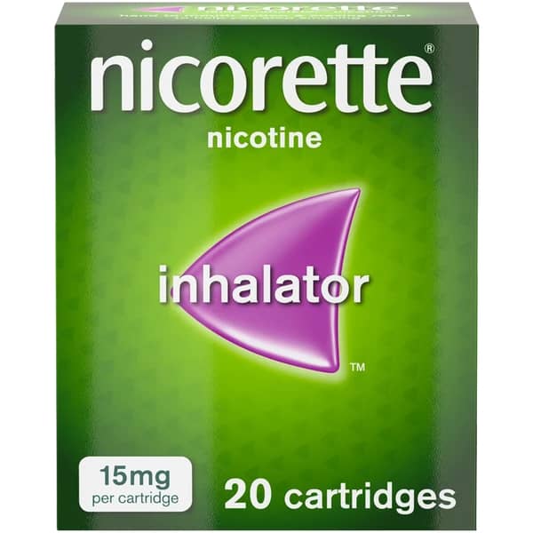 Nicorette Inhalator 15mg - 20 Cartridges - photo 1 of 1