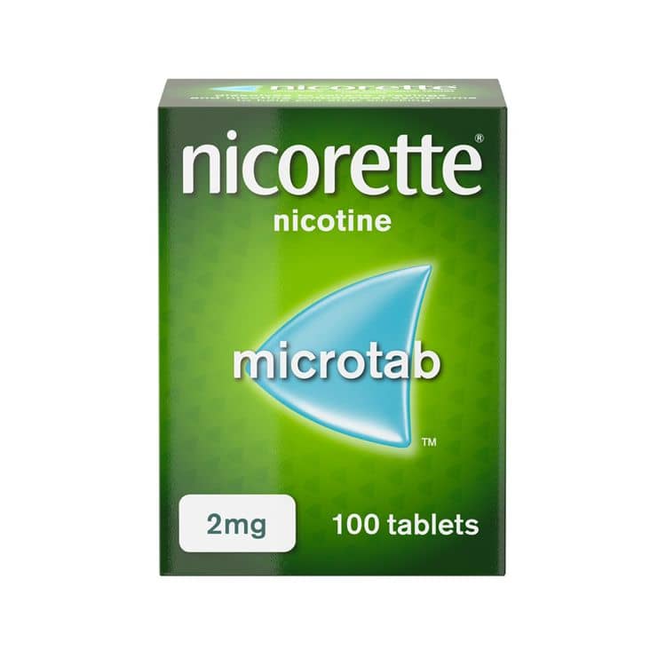 Nicorette Microtab 2mg Tablets - 100 Tablets - photo 1 of 1