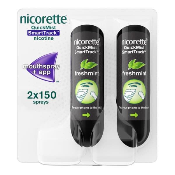 Nicorette QuickMist SmartTrack 1mg Spray - Duo Pack — image 1 of 1