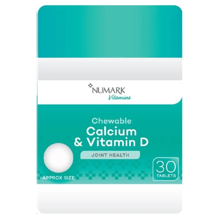 Numark Calcium & Vitamin D - 30 Chewable Tablets — image 1 of 1