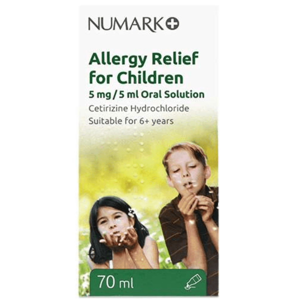 Cetirizine Allergy Relief For Children 5mg/5ml Oral Solution - 70ml — image 1 of 1