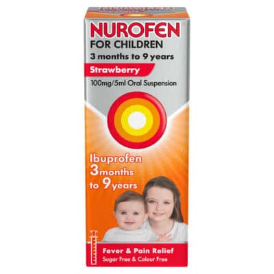 Nurofen For Children 3 Months To 9 Years - Strawberry (100ml) - photo 1 of 1