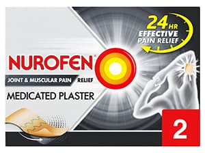 Nurofen Joint & Muscular Pain Relief Medicated Plasters 200mg (2) — image 1 of 1