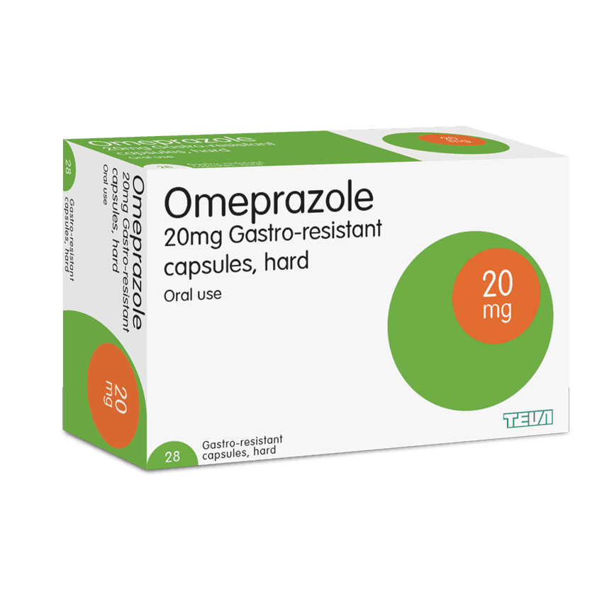 Omeprazole 20mg Capsules - photo 1 of 1