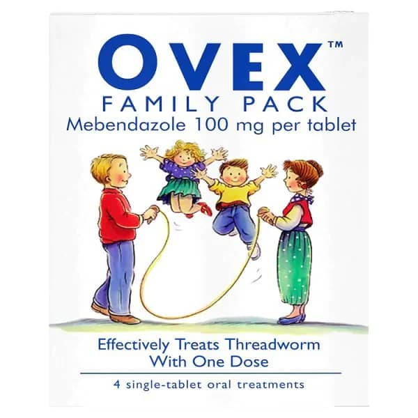 Ovex Tablets Threadworms Treatment - photo 1 of 1