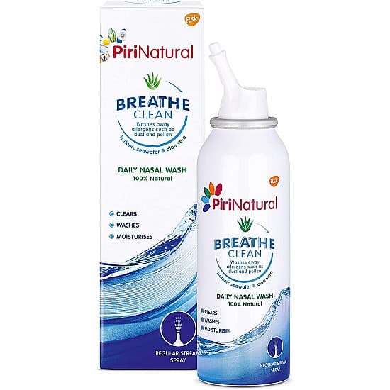 PiriNatural Breathe Clean Daily Nasal Wash - 100ml — image 1 of 1