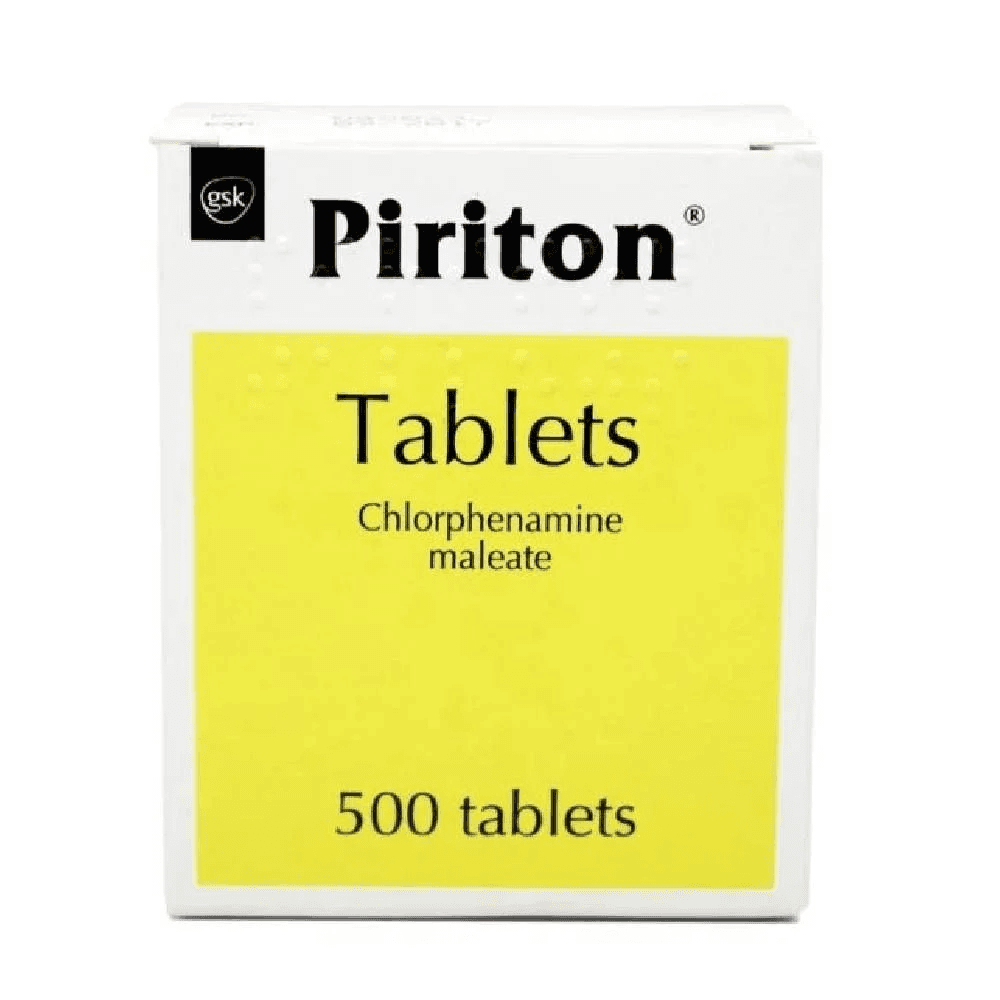 Piriton - 500 Tablets — image 1 of 1