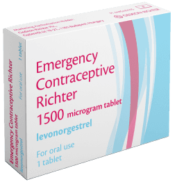 Emergency Contraceptive Richter 1500mcg - 1 Tablet - photo 1 of 1