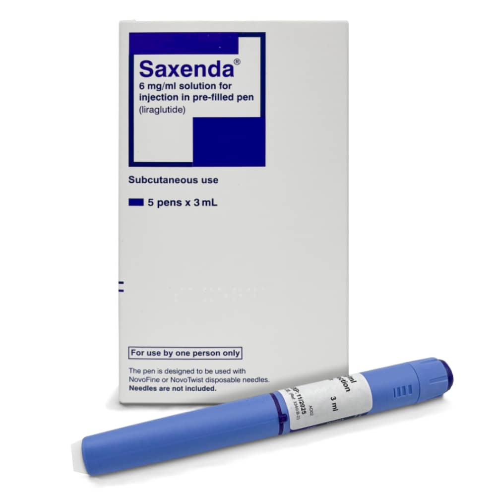 Saxenda (Liraglutide) 6mg/ml (Pack of 5) - photo 1 of 3