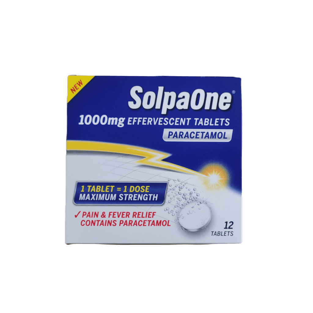 SolpaOne 1000mg Effervescent Tablets - 12 Tablets - photo 1 of 1