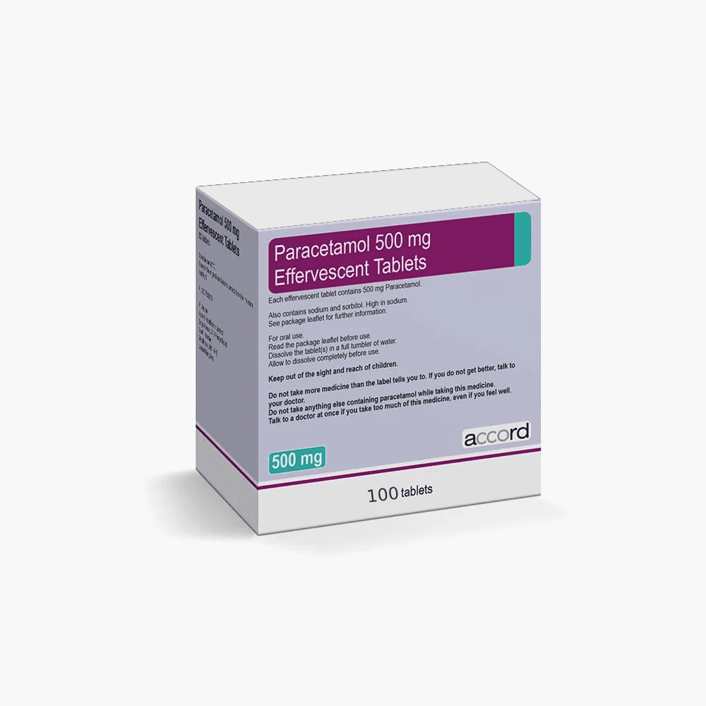 Soluble/Effervescent Paracetamol 500mg Tablets - photo 1 of 1