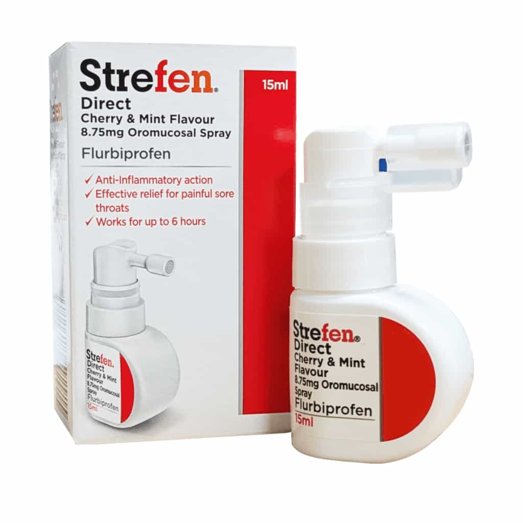 Strefen Direct Oromucosal Spray Cherry & Mint Flavour - 15ml