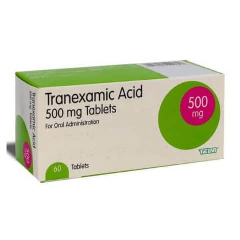 Tranexamic Acid 500mg - 60 Tablets - photo 1 of 1
