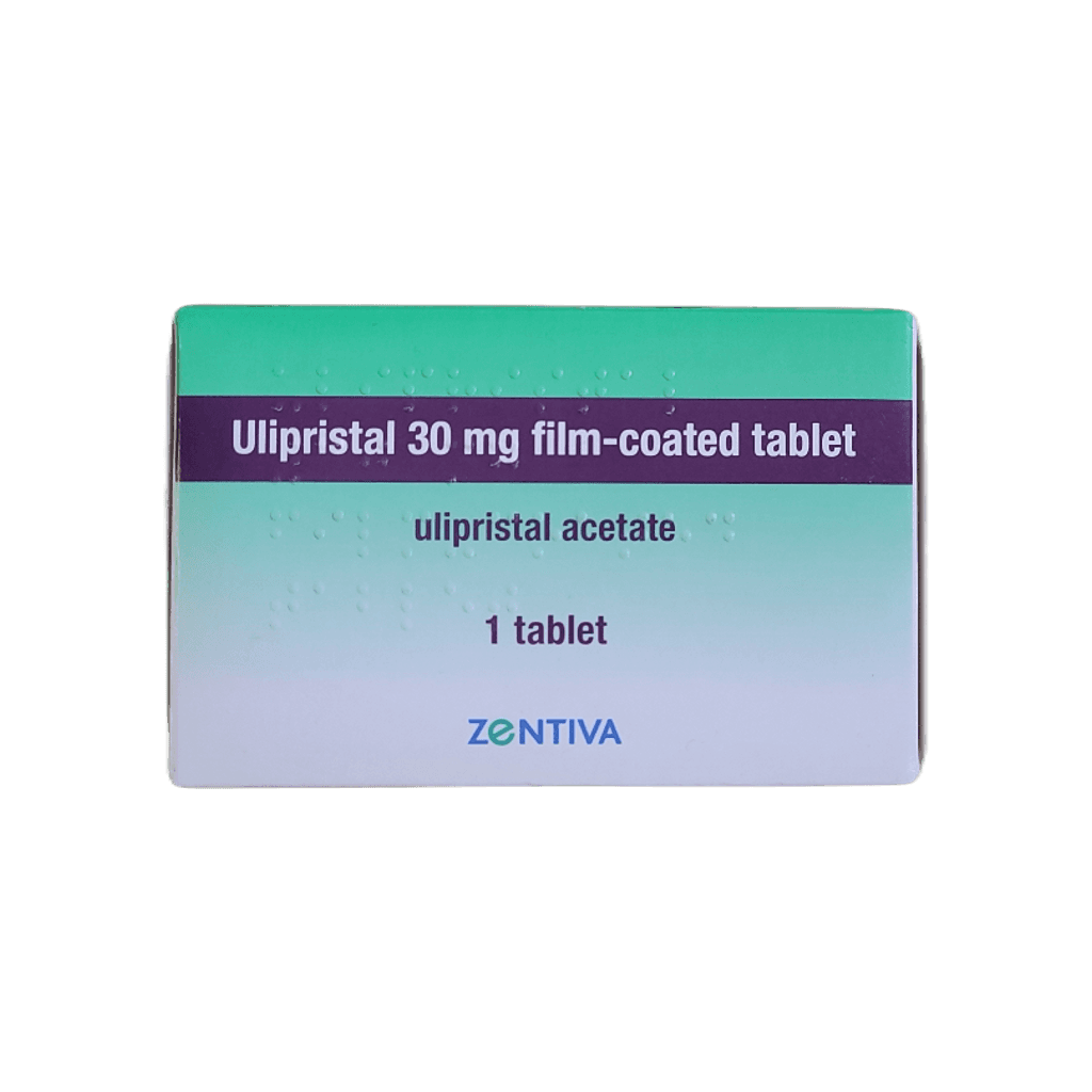 Ulipristal 30mg film-coated tablet - 1 Tablet - photo 1 of 1