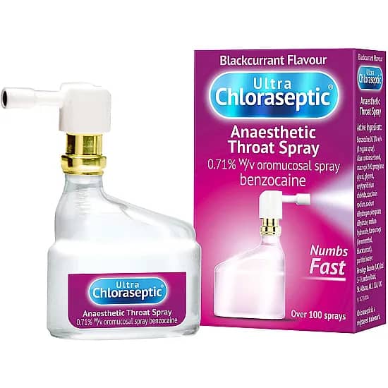 Ultra Chloraseptic Blackcurrant Throat Spray 15ml - photo 1 of 1