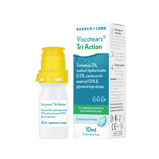 Viscotears Tri Action Eye Drops - 10ml - photo 1 of 1
