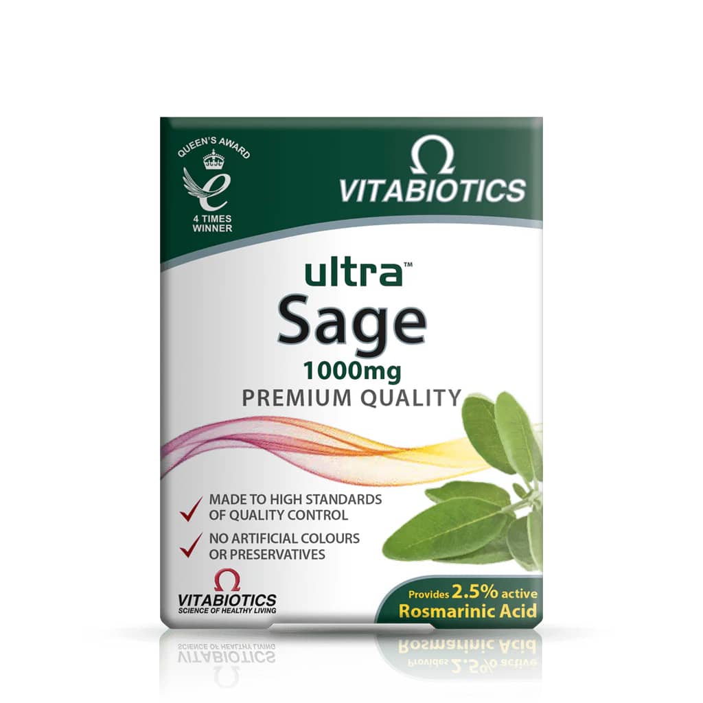 Vitabiotics Ultra Sage 1000mg – 30 Tablets - photo 1 of 1