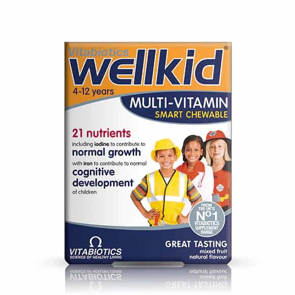 Vitabiotics Wellkid Multi-Vitamin Chewable Tablets - 30 Tablets