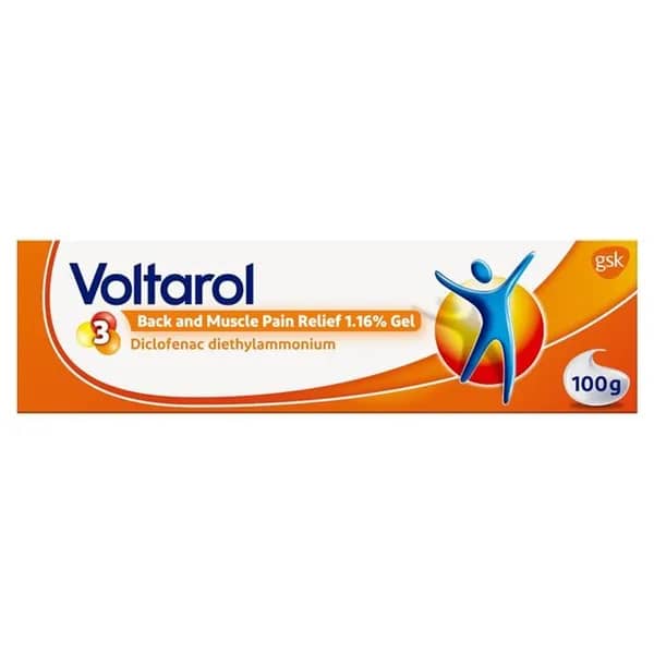 Voltarol Back and Muscle Pain Relief 1.16% Gel - 100g - photo 1 of 1