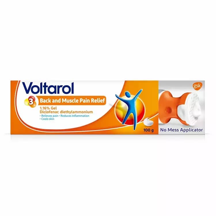 Voltarol Back and Muscle Pain Relief 1.16% Gel with No Mess Applicator - photo 1 of 1