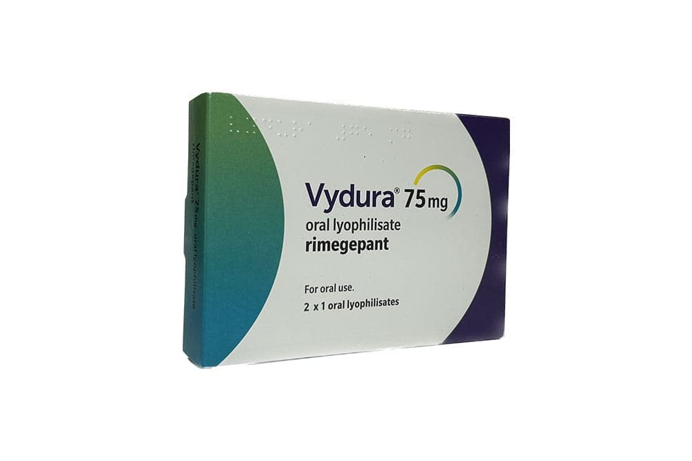 Vydura 75mg (Rimegepant) Migraine Relief - 2 Wafers — image 1 of 1