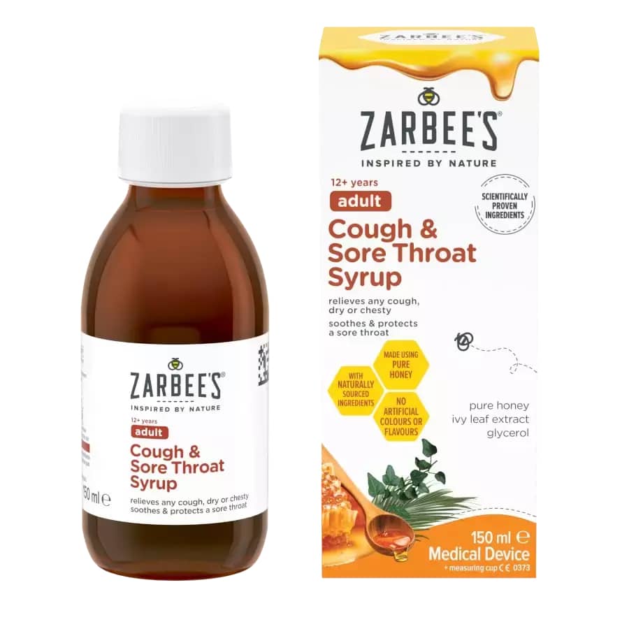 Zarbee's Adult Cough & Sore Throat Syrup - 150ml - photo 1 of 1