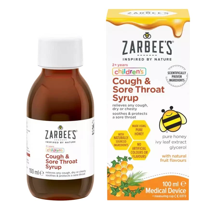 Zarbee’s Children’s Cough & Sore Throat Syrup - 100ml - photo 1 of 1