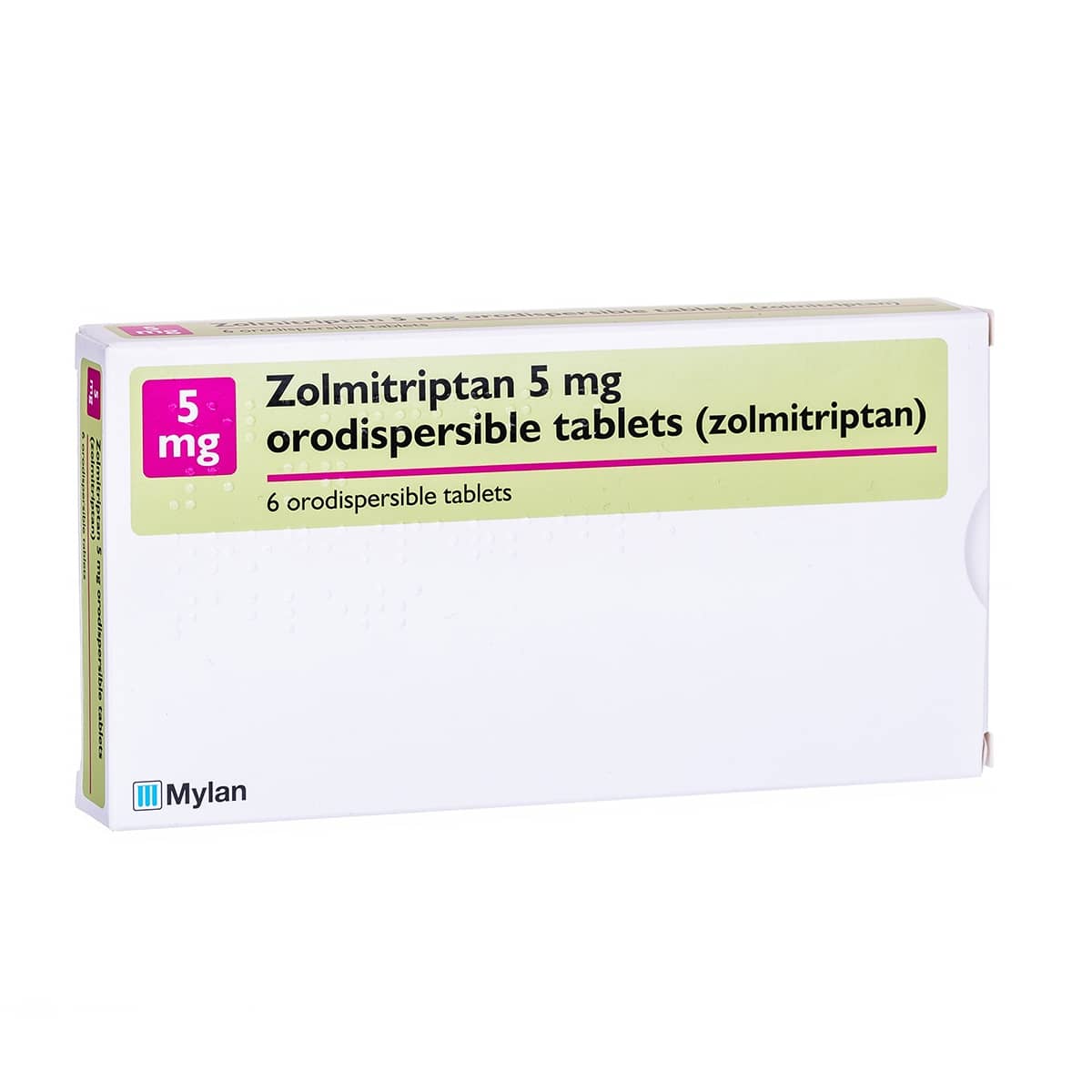 Zolmitriptan (Generic Zomig) Orodispersible (6 Tablets) - photo 1 of 1
