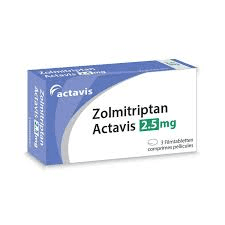 Zolmitriptan 2.5mg (Generic Zomig) 6 Tablets - photo 1 of 1