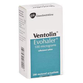 Ventolin Evohaler (Blue Inhaler) - Asthma Treatment