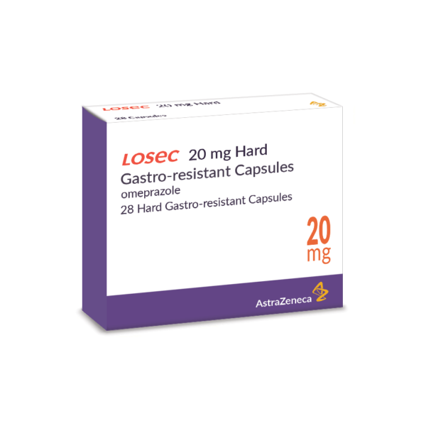 Buy LOSEC Omeprazole Capsules Online UK Next Day Delivery  20mg Gastro Resistant