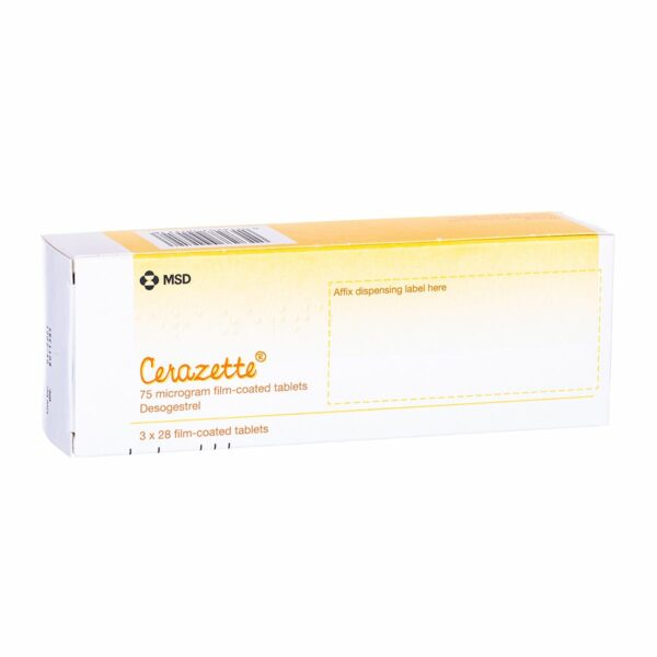 Cerazette Mini Pill (Desogestrel) 75mcg