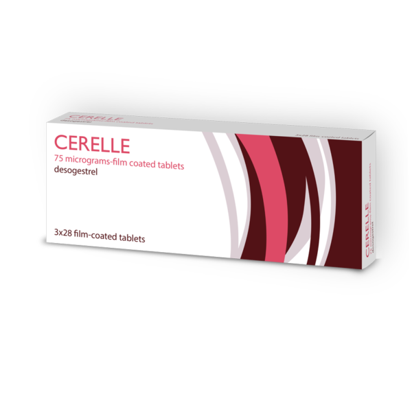 Buy Cerelle UK Online Tablets Mini Pill Desogestrel Contraceptive