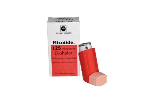 Buy Flixtotide Inhaler Evohaler UK 125mcg 250 micrograms asthma