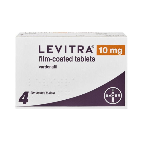 Levitra 10mg Orodispersible Tablets (4 Tablets)