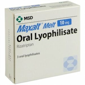 Maxalt Melt (Rizatriptan) 10mg Oral Lyophilisates