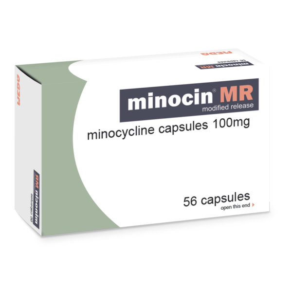 Buy Minocin Online 100 mg Acne Capsules