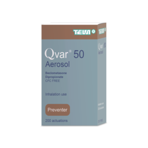 Qvar Inhaler Beclomethasone 100 50